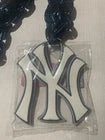 New York Yankees MLB 3D Fan Chain Necklace Navy Chain