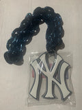 New York Yankees MLB 3D Fan Chain Necklace Navy Chain