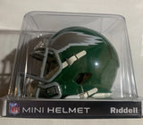 Philadelphia Eagles 1974-1995 Throwback Riddell NFL Speed Mini Helmet